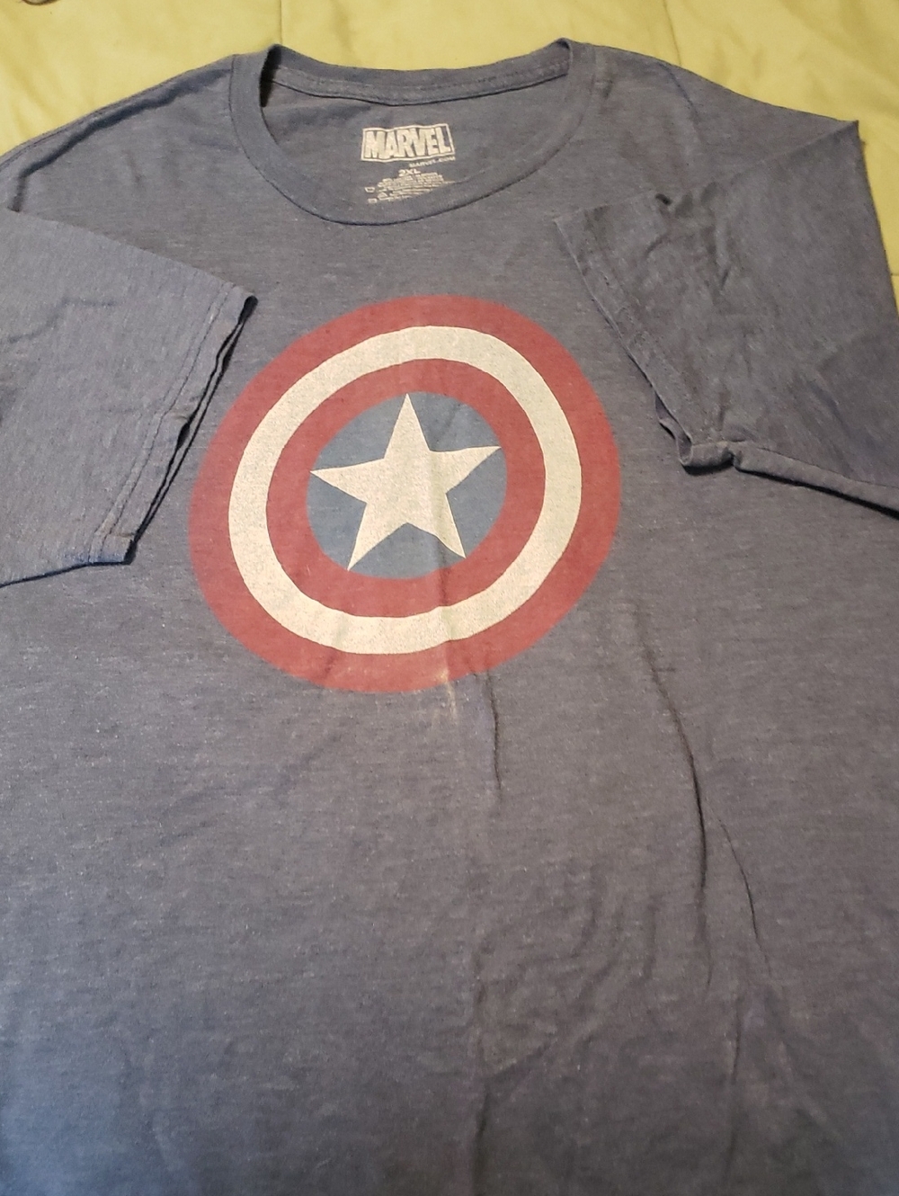 Marvel Captain America Shield Tee - Blue, Red, White